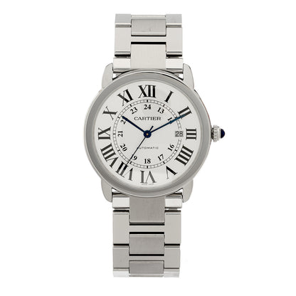 Cartier Stainless Steel 42mm Ronde Solo Automatic Watch 1 of 5