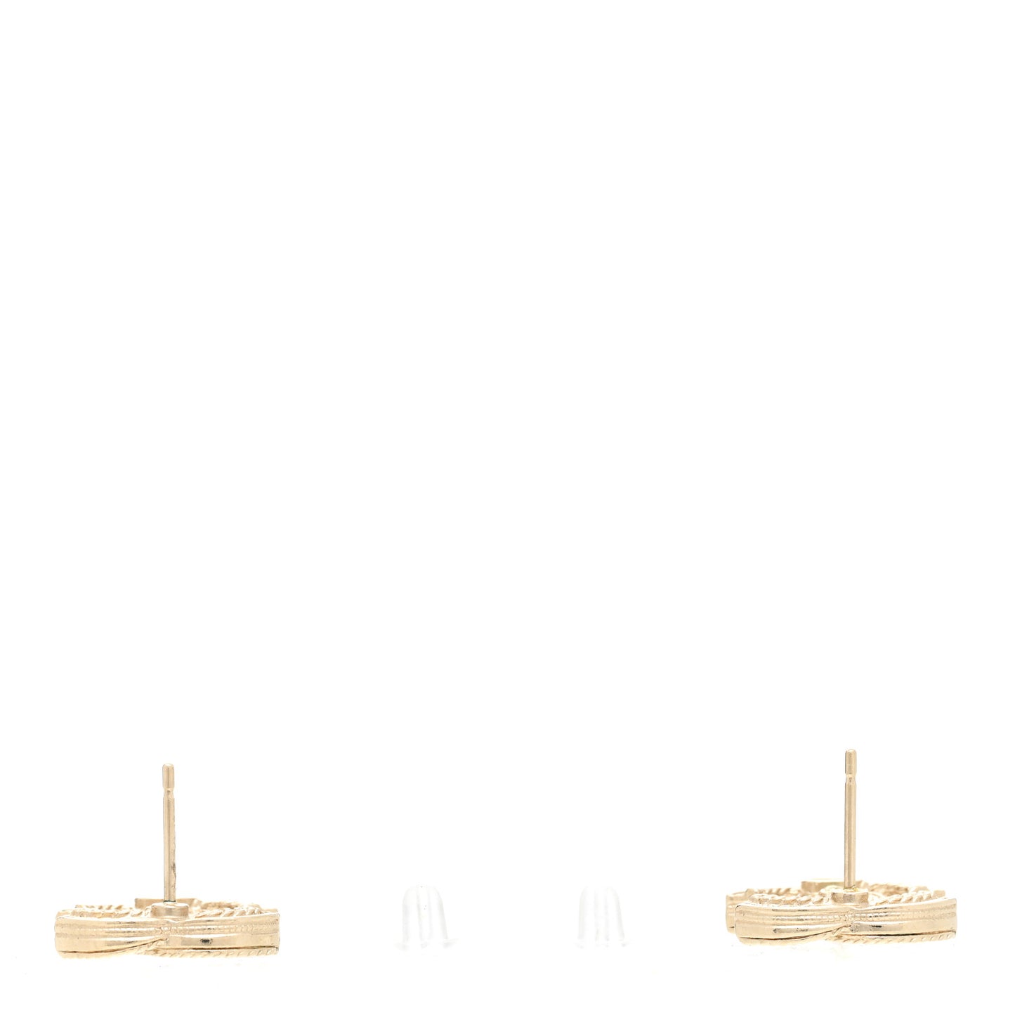 Pearl CC Earrings Gold