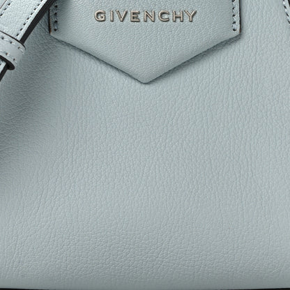 Givenchy Sugar Goatskin Nano Antigona Ice Blue 7 of 9