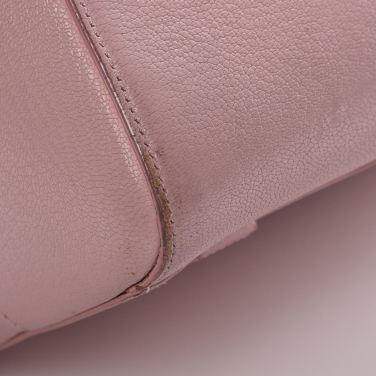 Sugar Goatskin Small Antigona Bright Pink