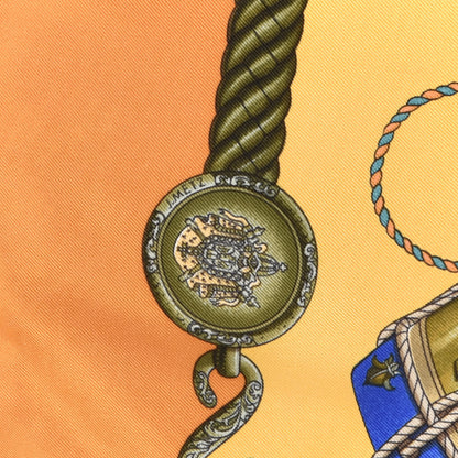 Hermes Silk Les Tambours Scarf 90 4 of 6