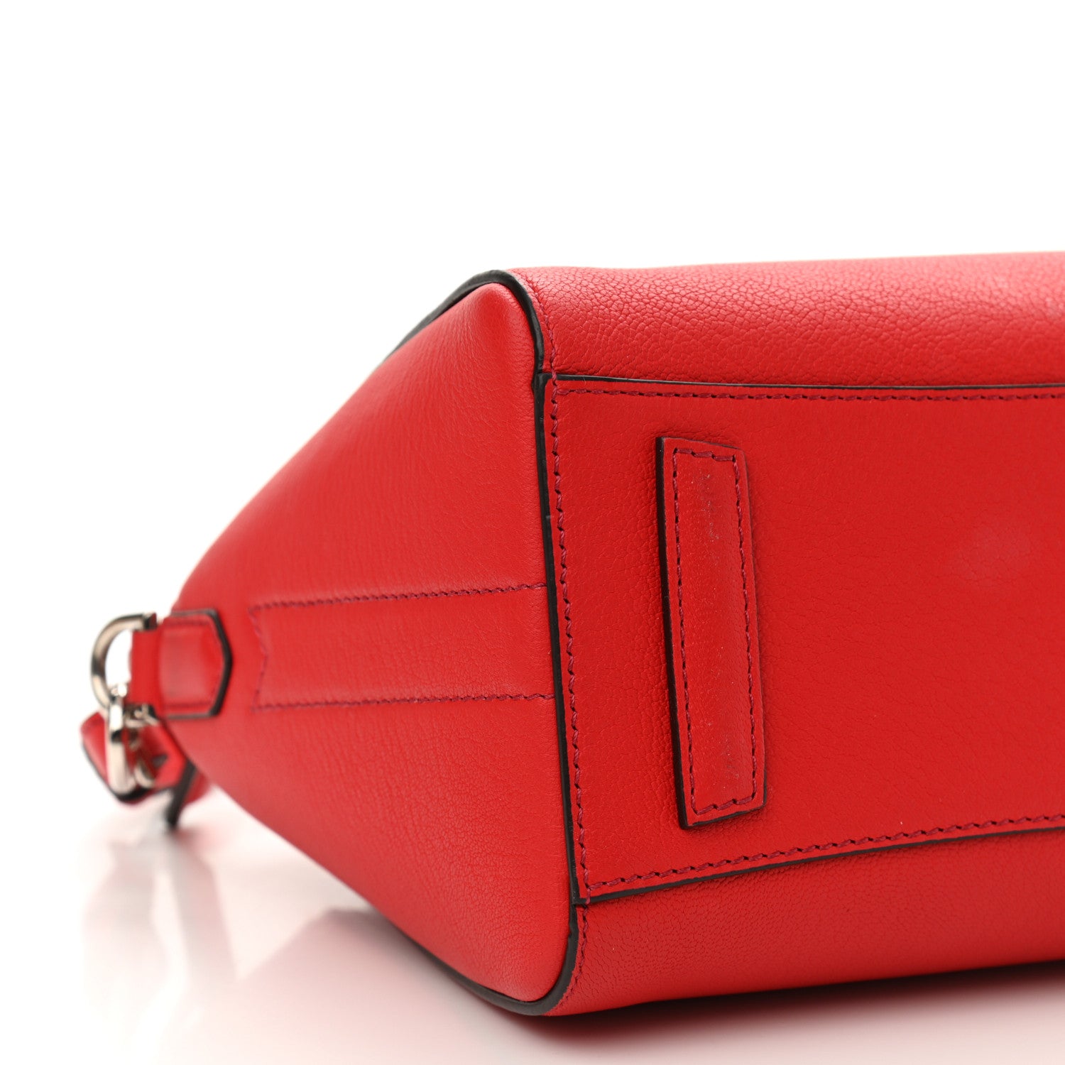 Givenchy Sugar Goatskin Mini Antigona Red 9 of 12