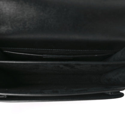 Saint Laurent Calfskin Medium Monogram Sunset Black 5 of 9