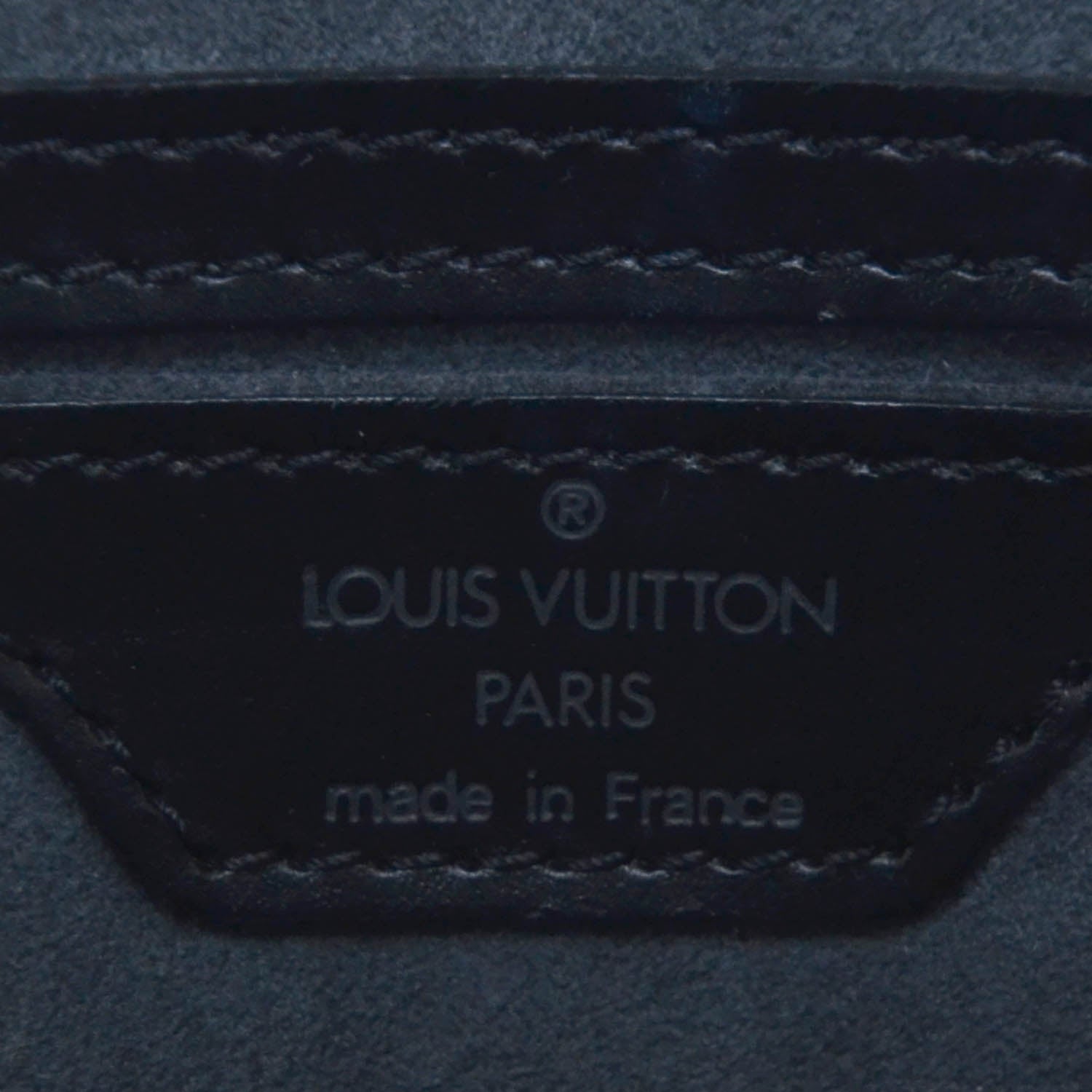 Louis Vuitton Epi Saint Jacques PM Black 6 of 6