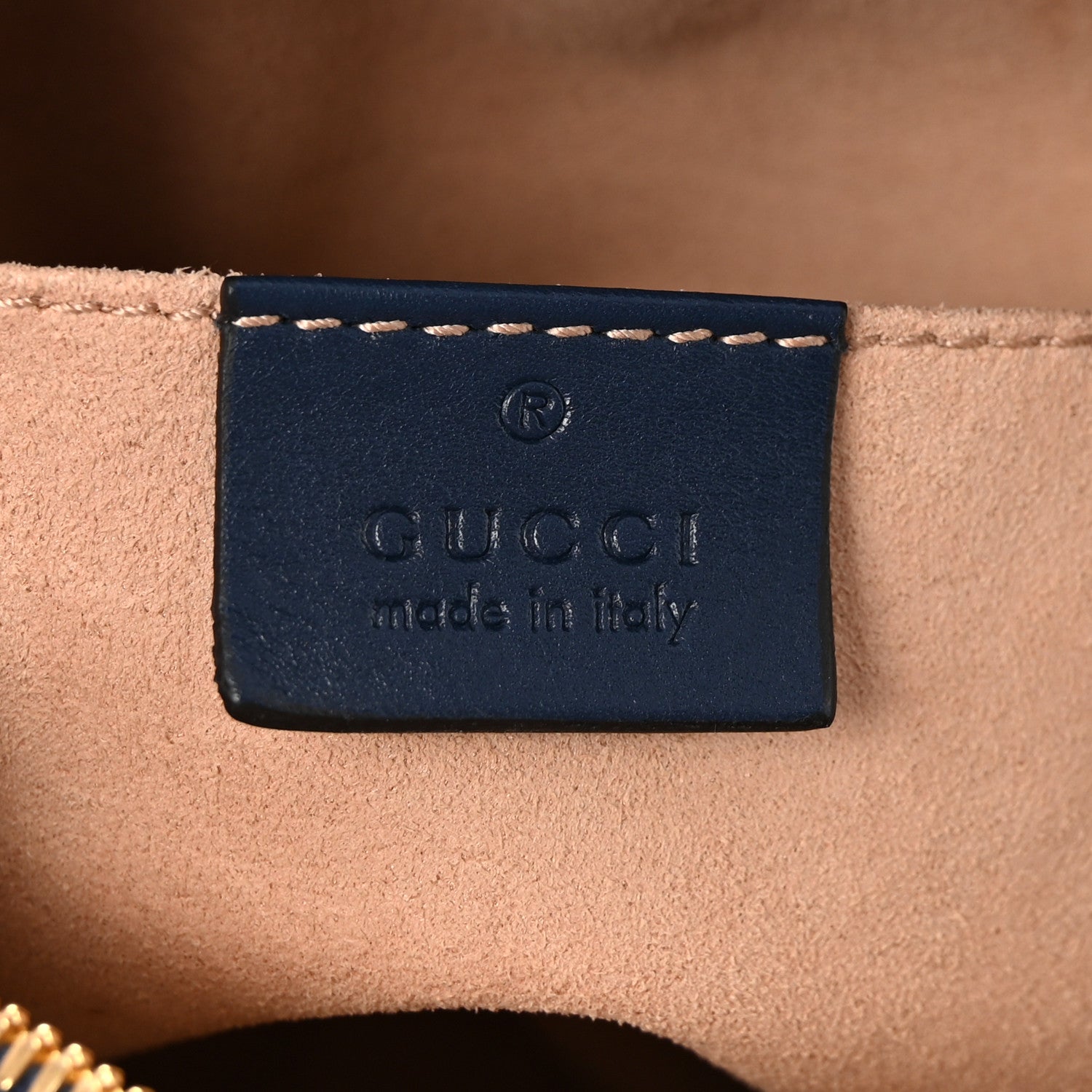 Gucci Guccissima Mini Joy Boston Blue 6 of 10
