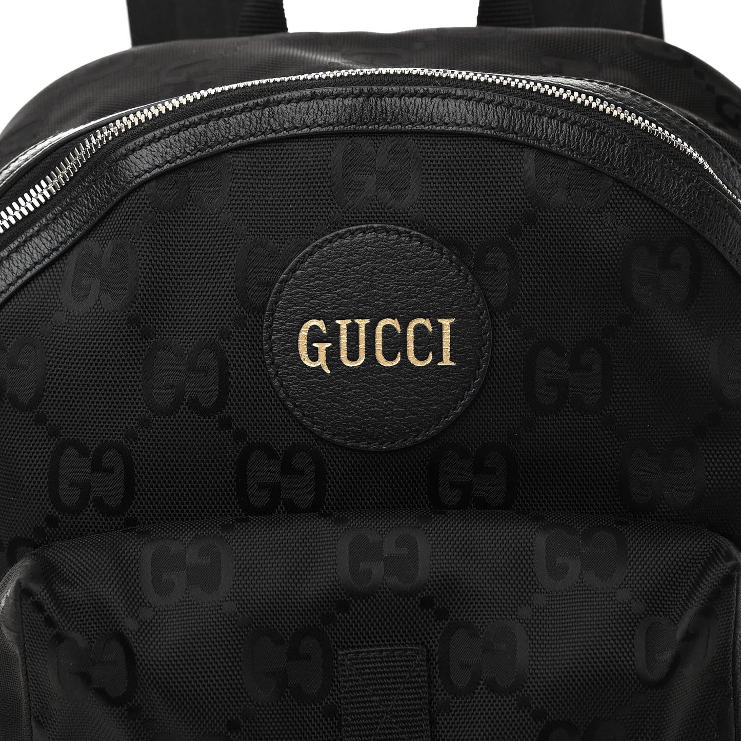 Econyl Nylon Monogram Off The Grid Backpack Black