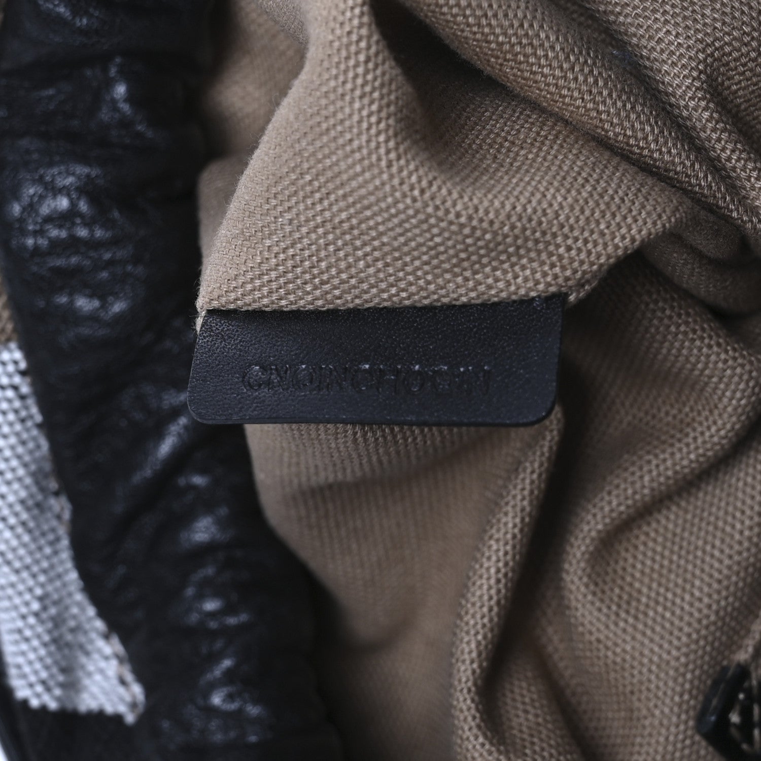 Burberry Grainy Calfskin Canvas Mega Check Medium Ashby Hobo Black 8 of 12