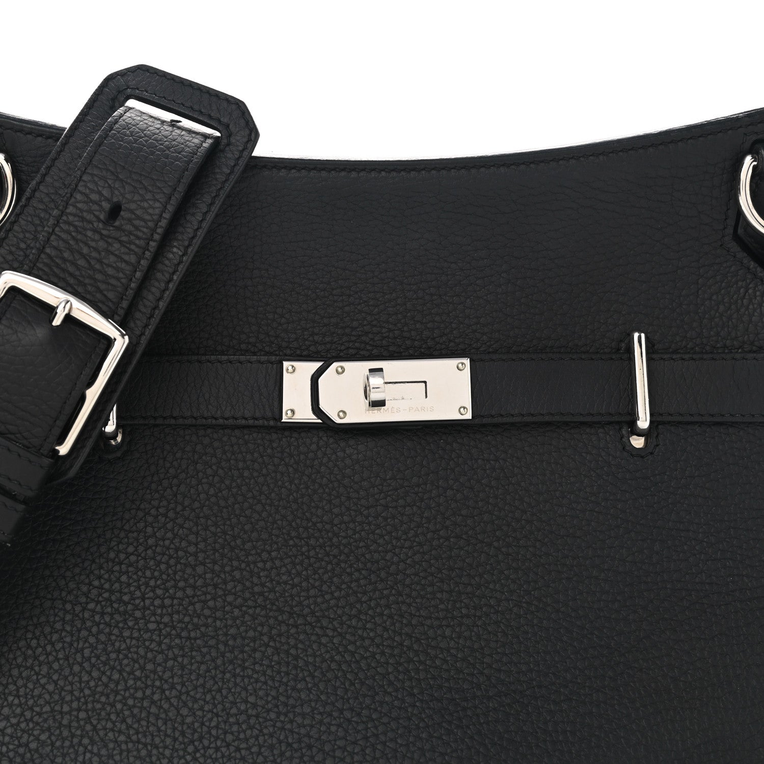 Hermes Taurillon Clemence Jypsiere 34 Black 8 of 11