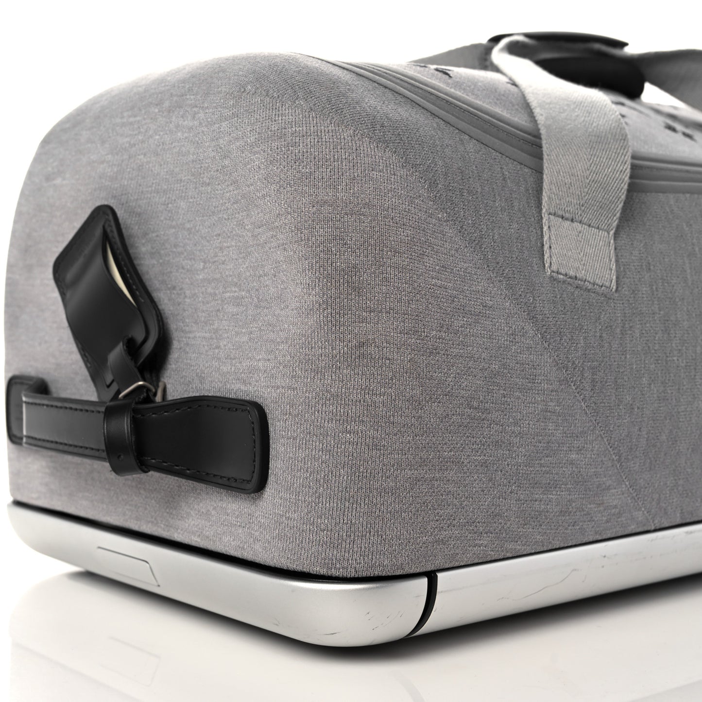 Knit Monogram Horizon Soft Duffle 55 Grey