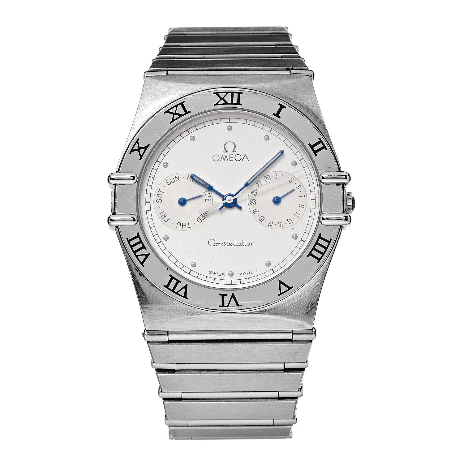 Omega Stainless Steel 33mm Constellation Chrono Quartz Watch 396.1080 1 of 6