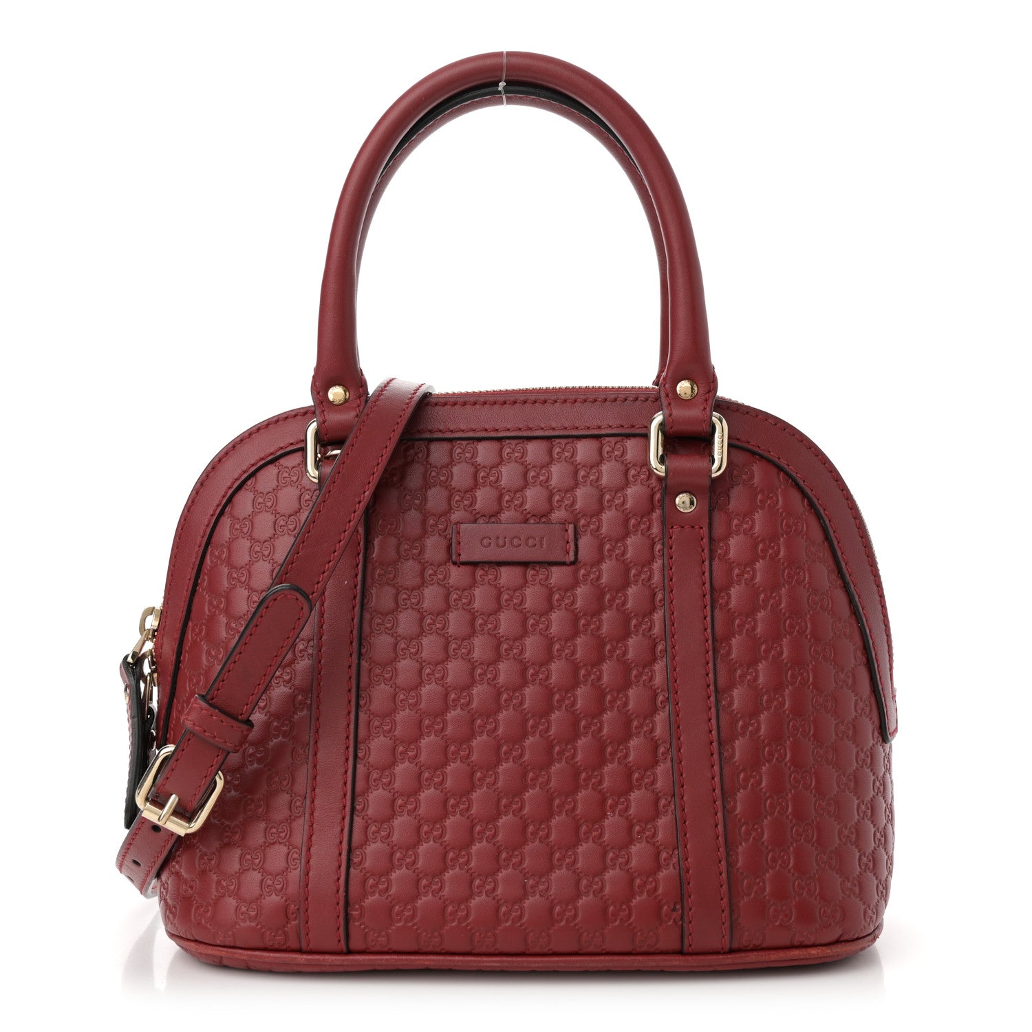 Gucci Soft Microguccissima Mini Dome Bag Rosso 1 of 19