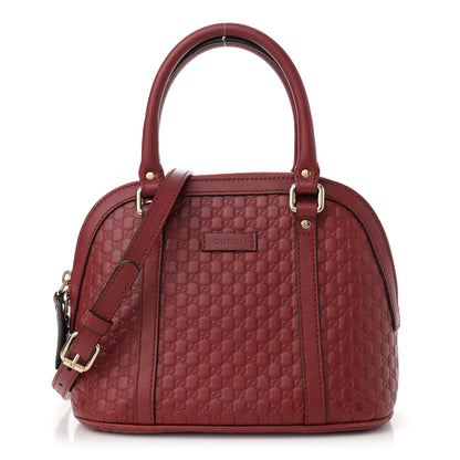 Gucci Soft Microguccissima Mini Dome Bag Rosso 1 of 19