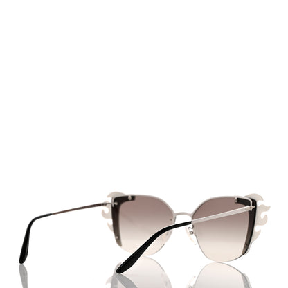 Prada Flame Sunglasses SPR 59V Black 4 of 7
