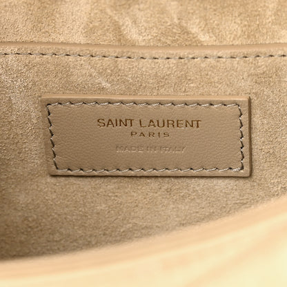 Saint Laurent Satin Quilted Le 57 Diamond Shoulder Bag Mouse 6 of 15