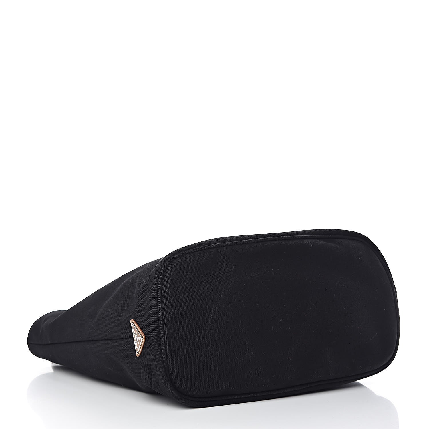 Prada Canapa Logo Bucket Tote Black 5 of 12