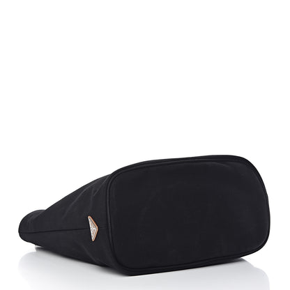 Prada Canapa Logo Bucket Tote Black 5 of 12