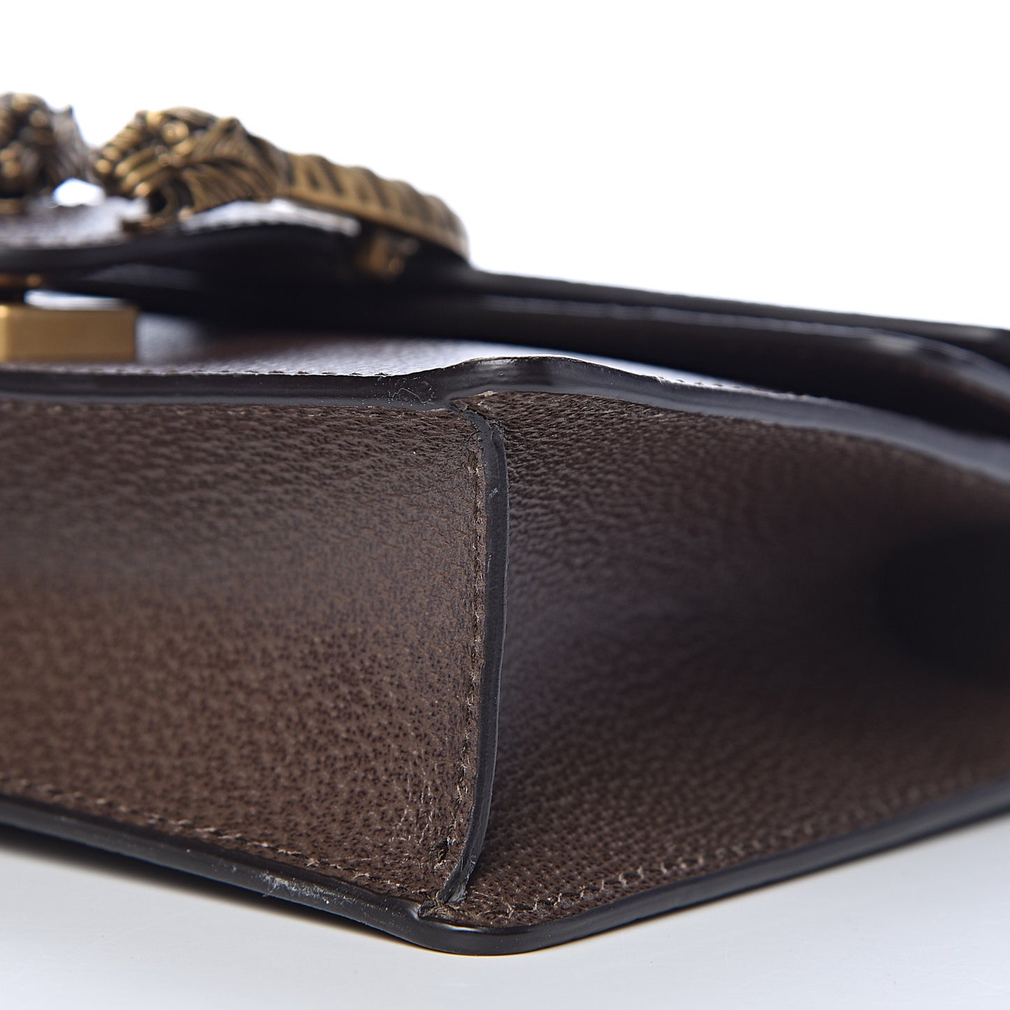 Textured Calfskin Web Mini Dionysus Shoulder Bag New Acero