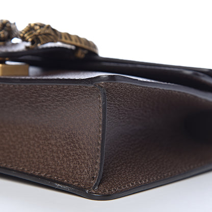 Gucci Textured Calfskin Web Mini Dionysus Shoulder Bag New Acero 10 of 10
