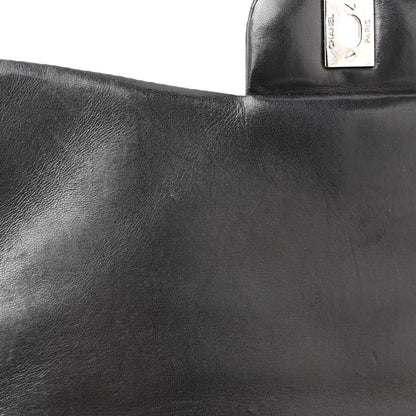 Chanel Lambskin Quilted Jumbo Single Flap Black 11 of 14