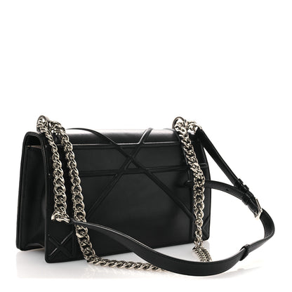 Christian Dior Lambskin Medium Diorama Flap Bag Black 3 of 14