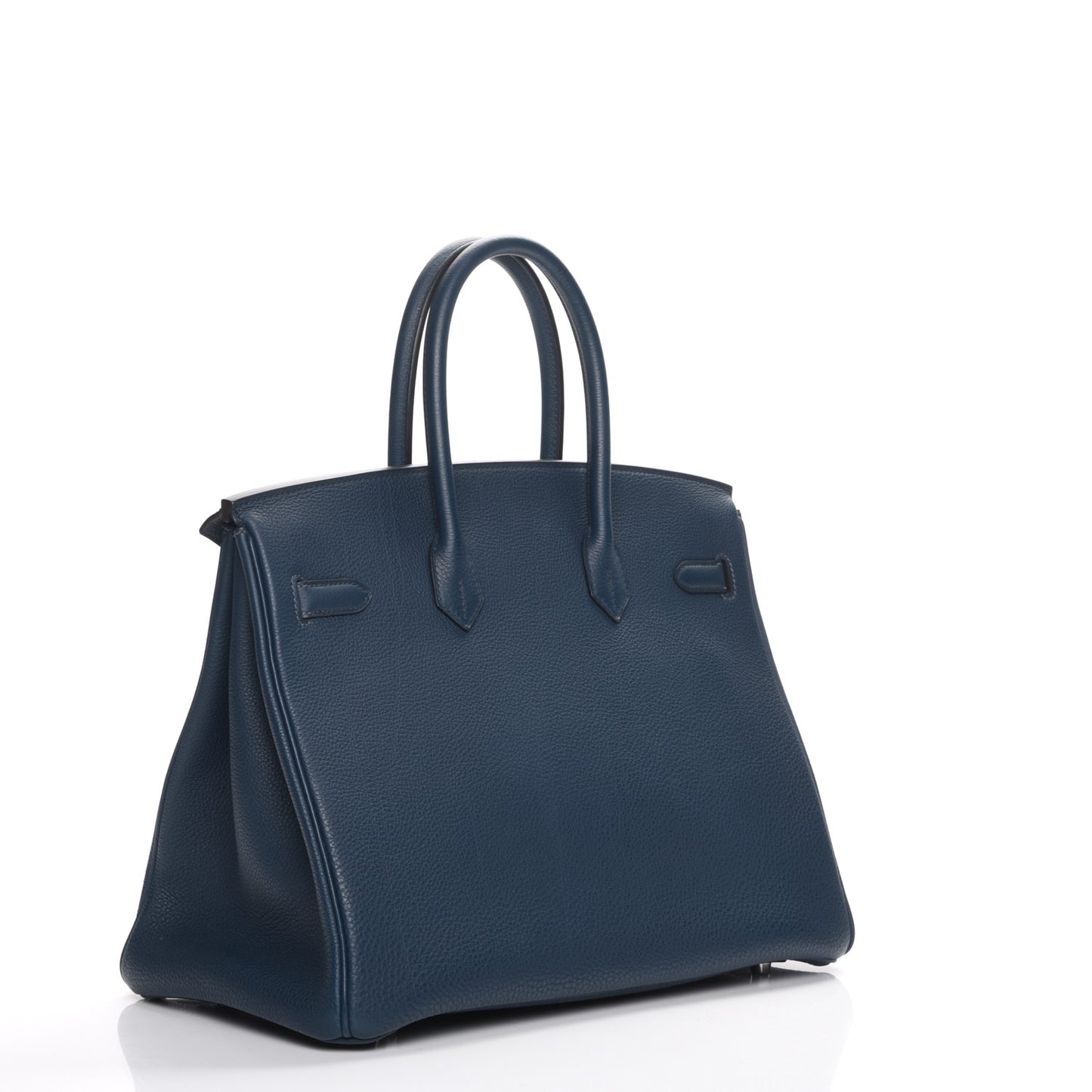 Taurillon Clemence Birkin 35 Bleu De Prusse