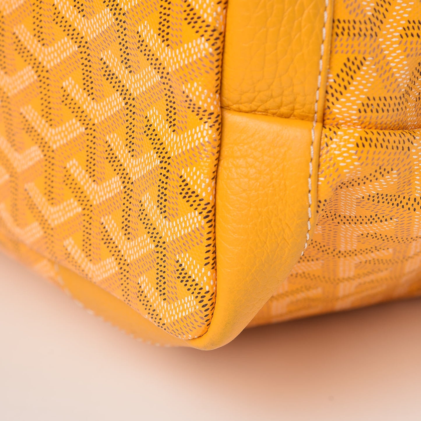 Goyardine Grenadines Hobo Yellow