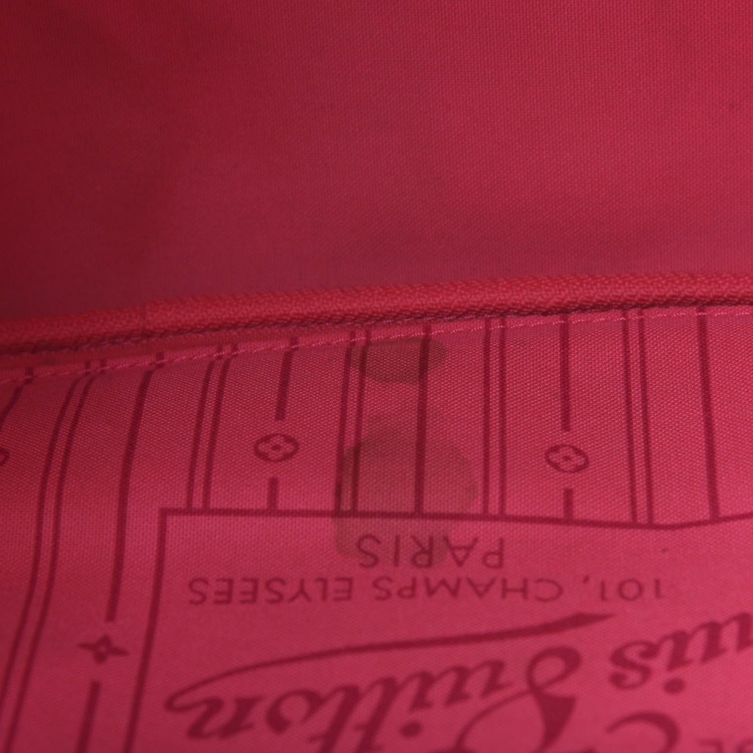 Louis Vuitton Monogram Roses Neverfull MM 6 of 16