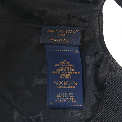 Louis Vuitton Monogram Cotton Jacquard Embroidered LV Day L Cap Black 8 of 10