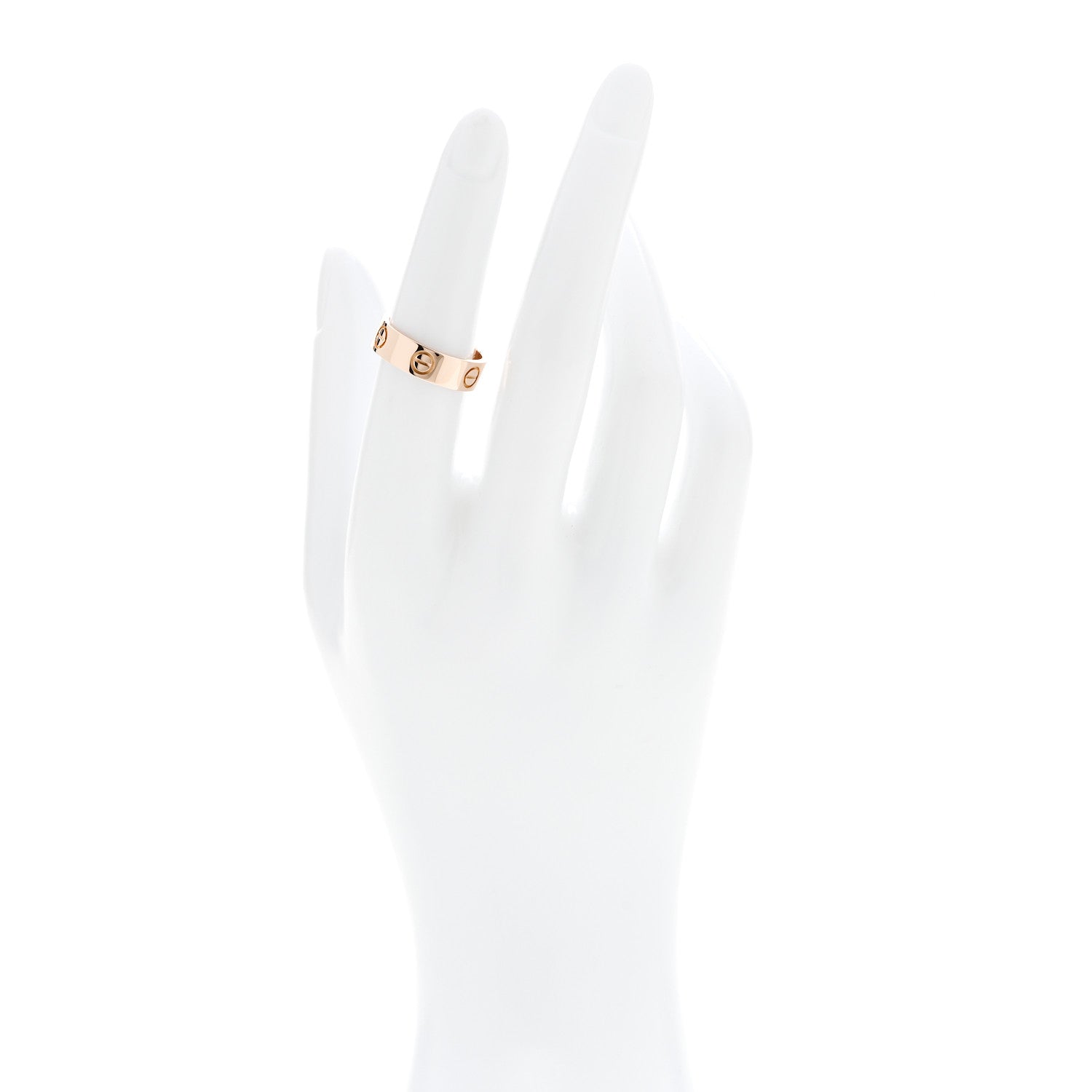 Cartier 18K Pink Gold 5.5mm LOVE Ring 52 6 2 of 4