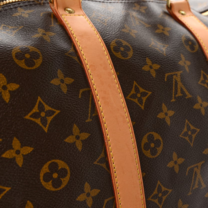 Louis Vuitton Monogram Keepall Bandouliere 55 15 of 16