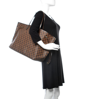 Louis Vuitton Damier Ebene Neverfull GM 2 of 12