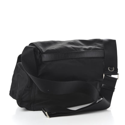 Prada Nylon Vela Messenger Bag Black 3 of 11