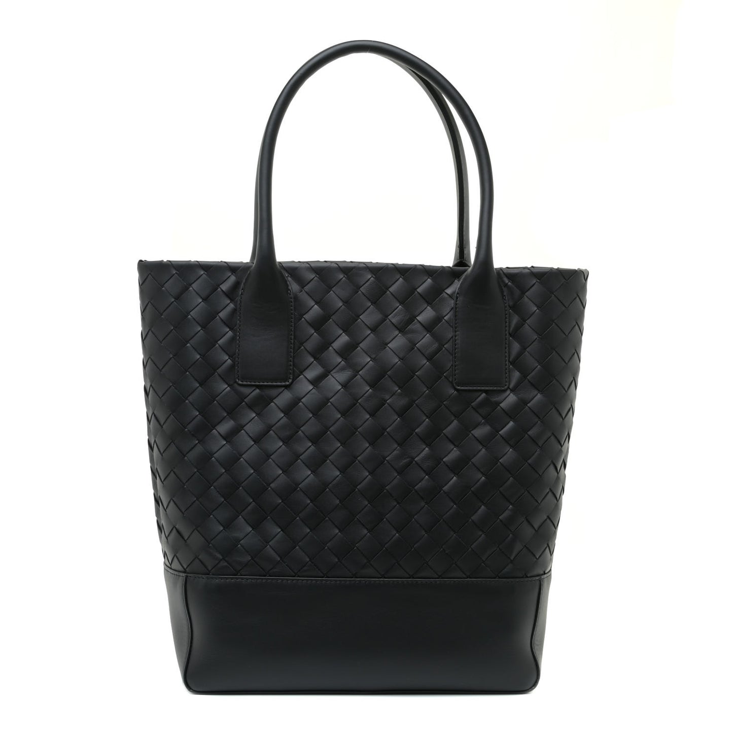 Nappa Intrecciato Tote Black