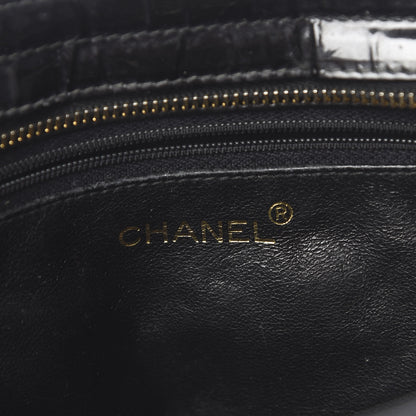 Chanel Patent Quilted Camera Case Black 6 of 16