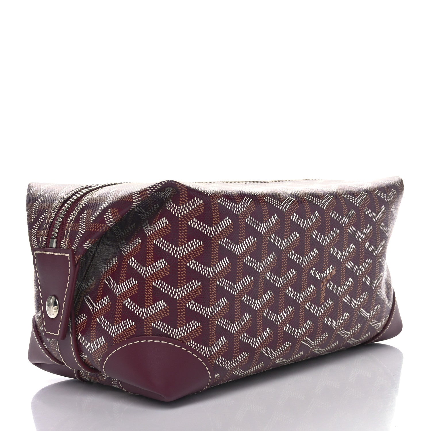 Goyard Goyardine Boeing 25 Trousse de Toilette Bordeaux 3 of 9