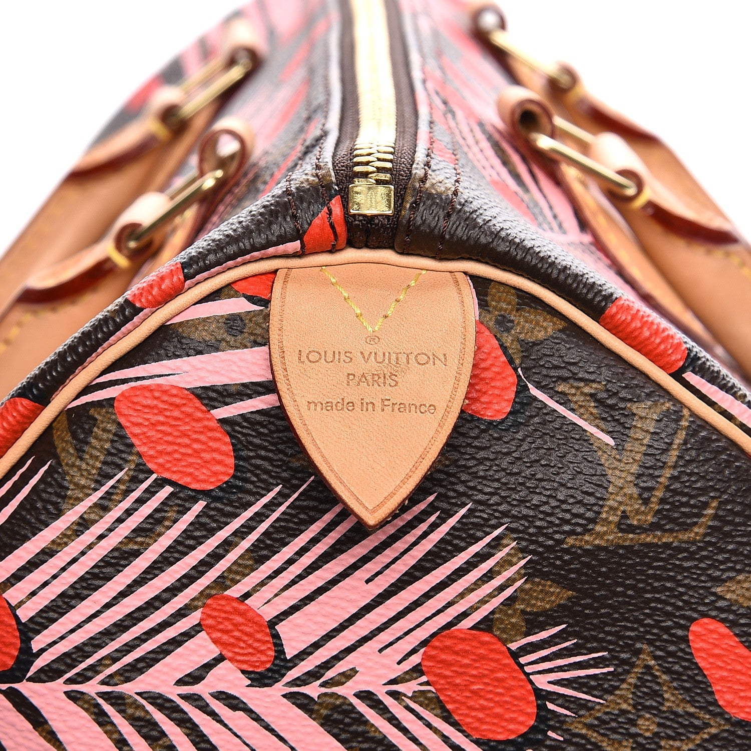 Louis Vuitton Monogram Jungle Dots Speedy 30 Sugar Pink Poppy 6 of 12