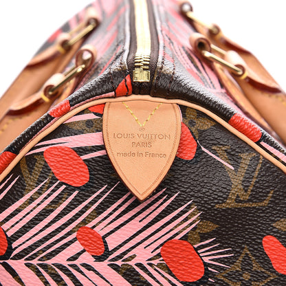 Louis Vuitton Monogram Jungle Dots Speedy 30 Sugar Pink Poppy 6 of 12