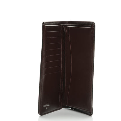 Chanel Caviar Quilted Yen Wallet Black 5 of 8
