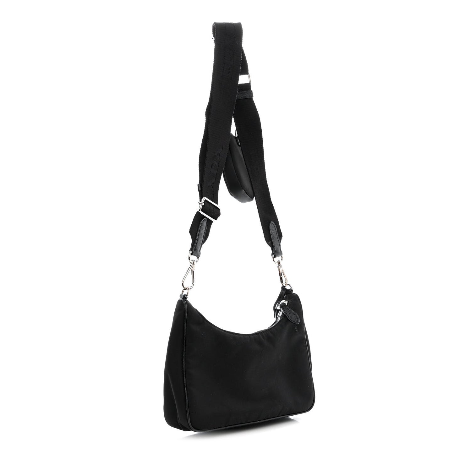 Nylon Re-Edition 2005 Shoulder Bag Black