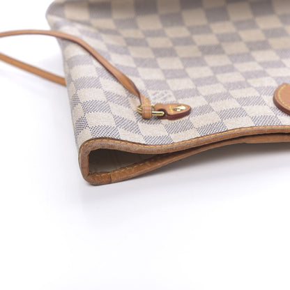 Louis Vuitton Damier Azur Neverfull MM 11 of 22