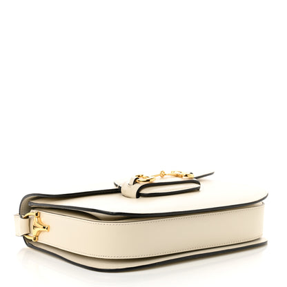 Gucci Azalea Calfskin Horsebit 1955 Shoulder Bag Mystic White 4 of 11