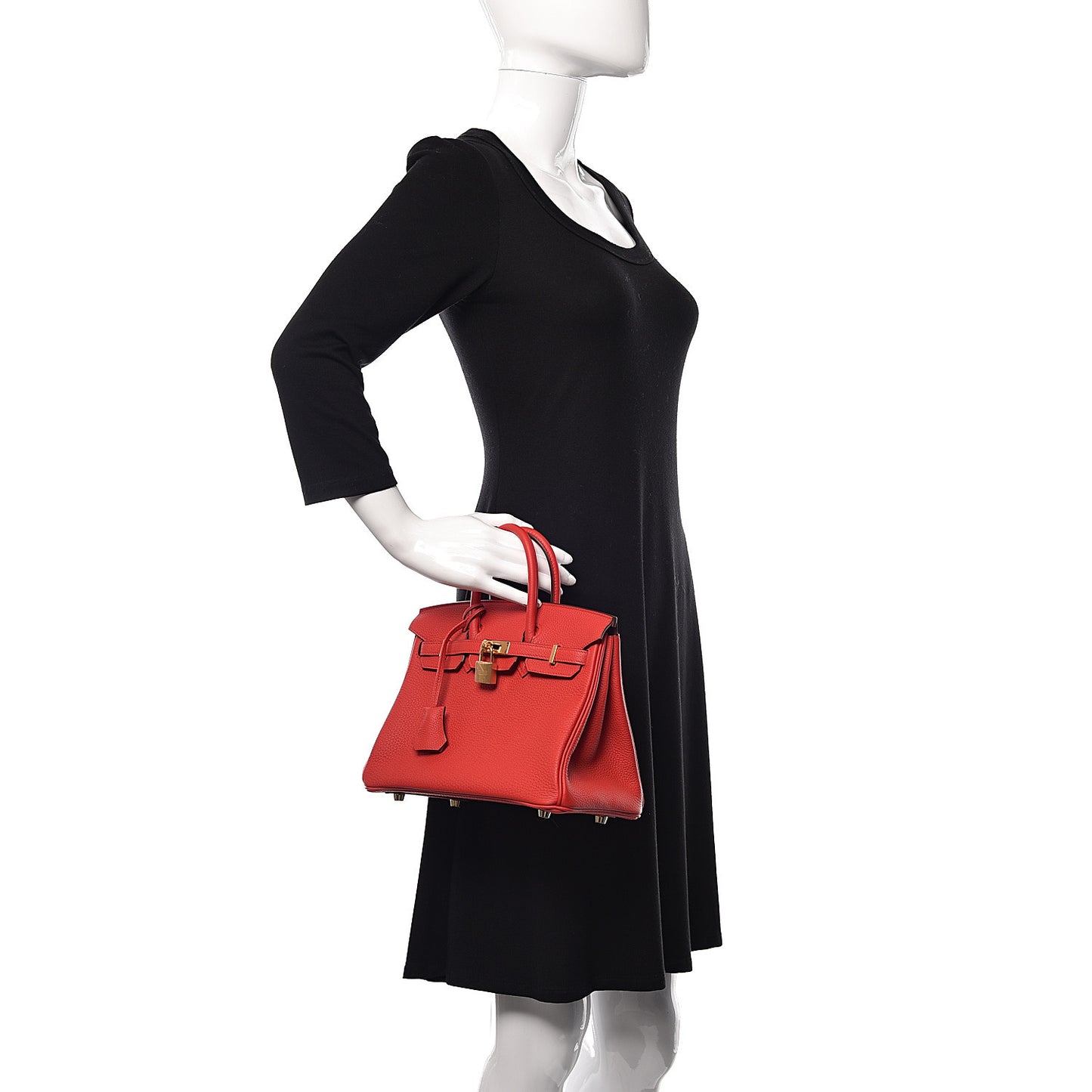 Togo Birkin 25 Rouge De Coeur
