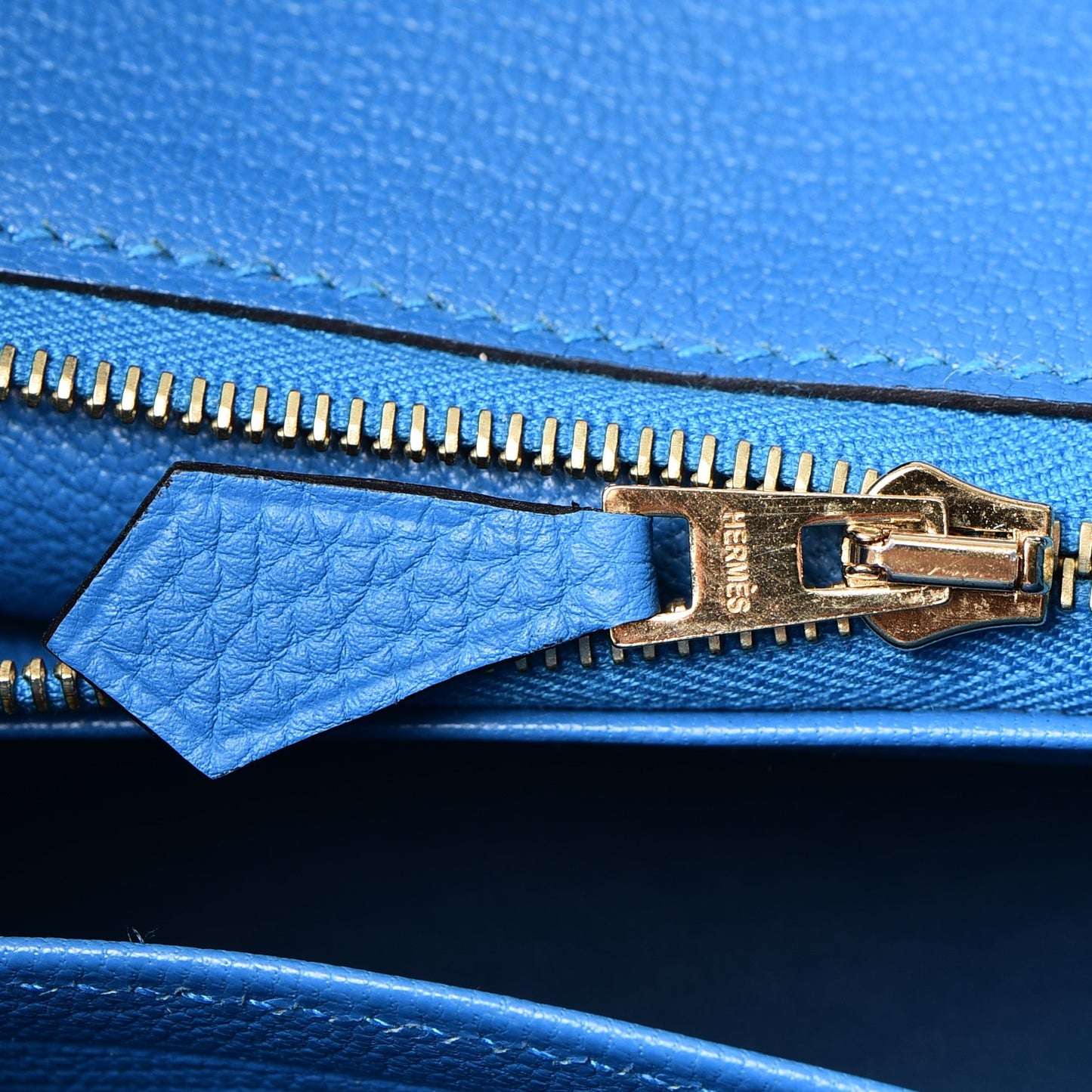 Togo Birkin 25 Bleu Zanzibar