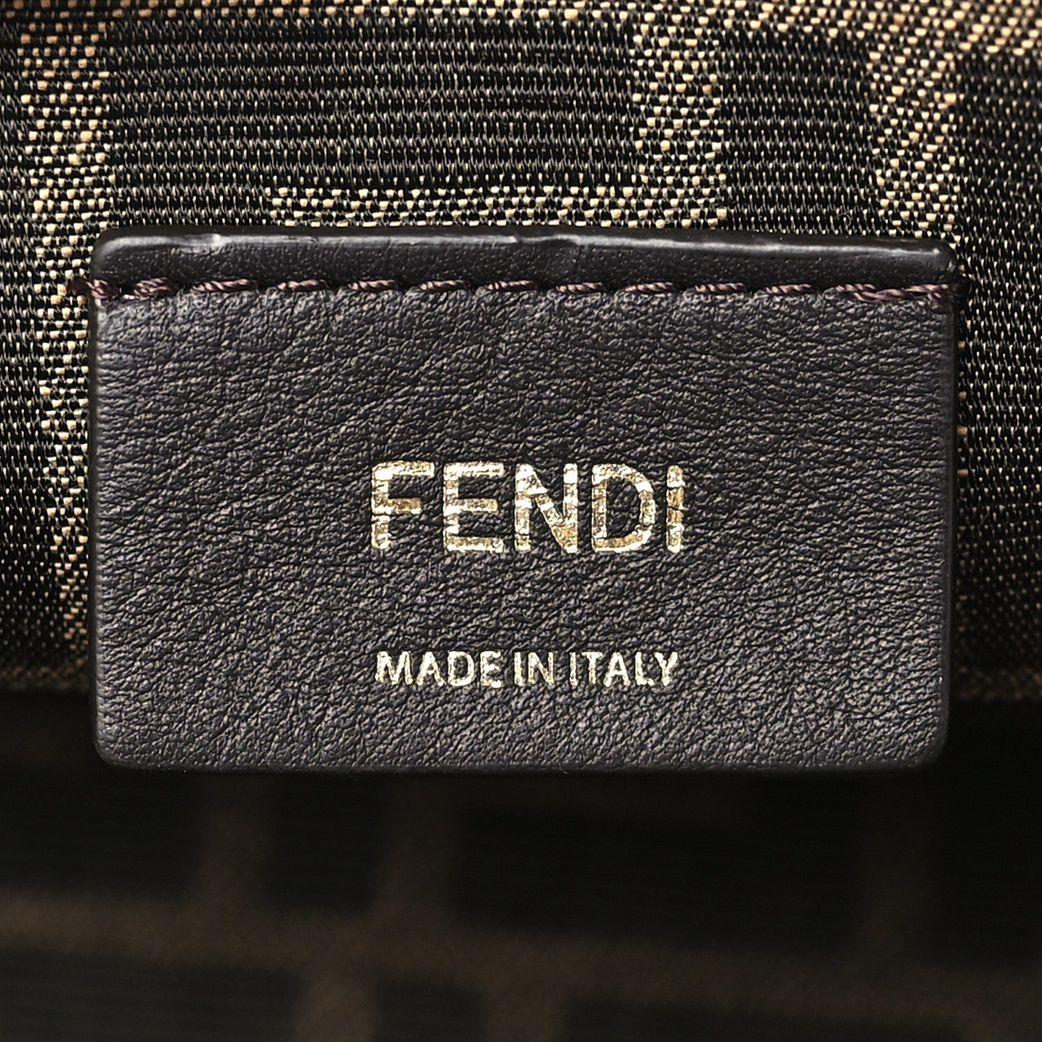 Fendi Shiny Nappa Small Fendi First Ghiaia 6 of 9