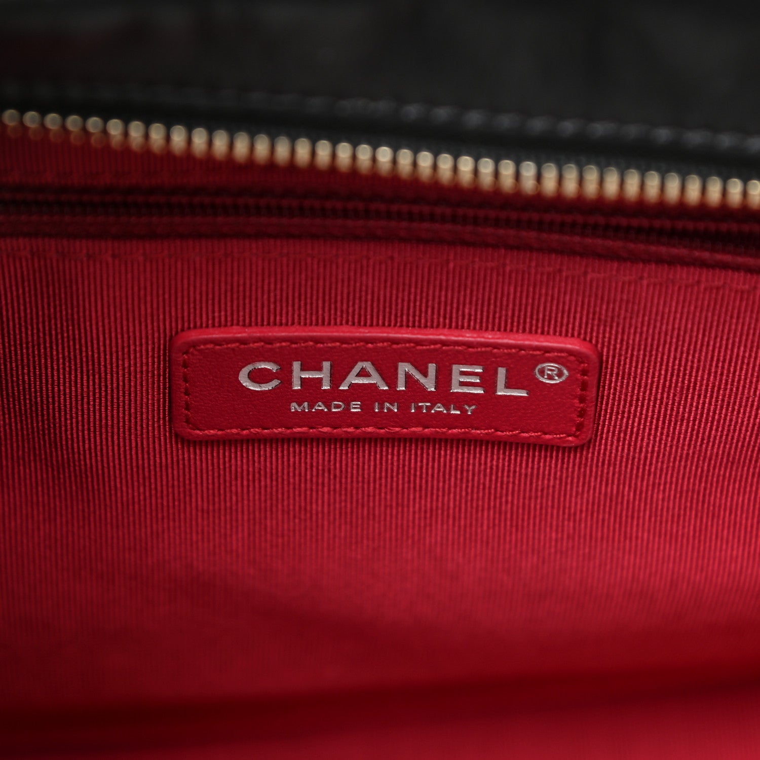 Chanel Aged Calfskin Quilted Medium Gabrielle Hobo Black 6 of 12