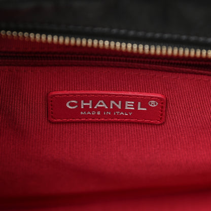 Chanel Aged Calfskin Quilted Medium Gabrielle Hobo Black 6 of 12