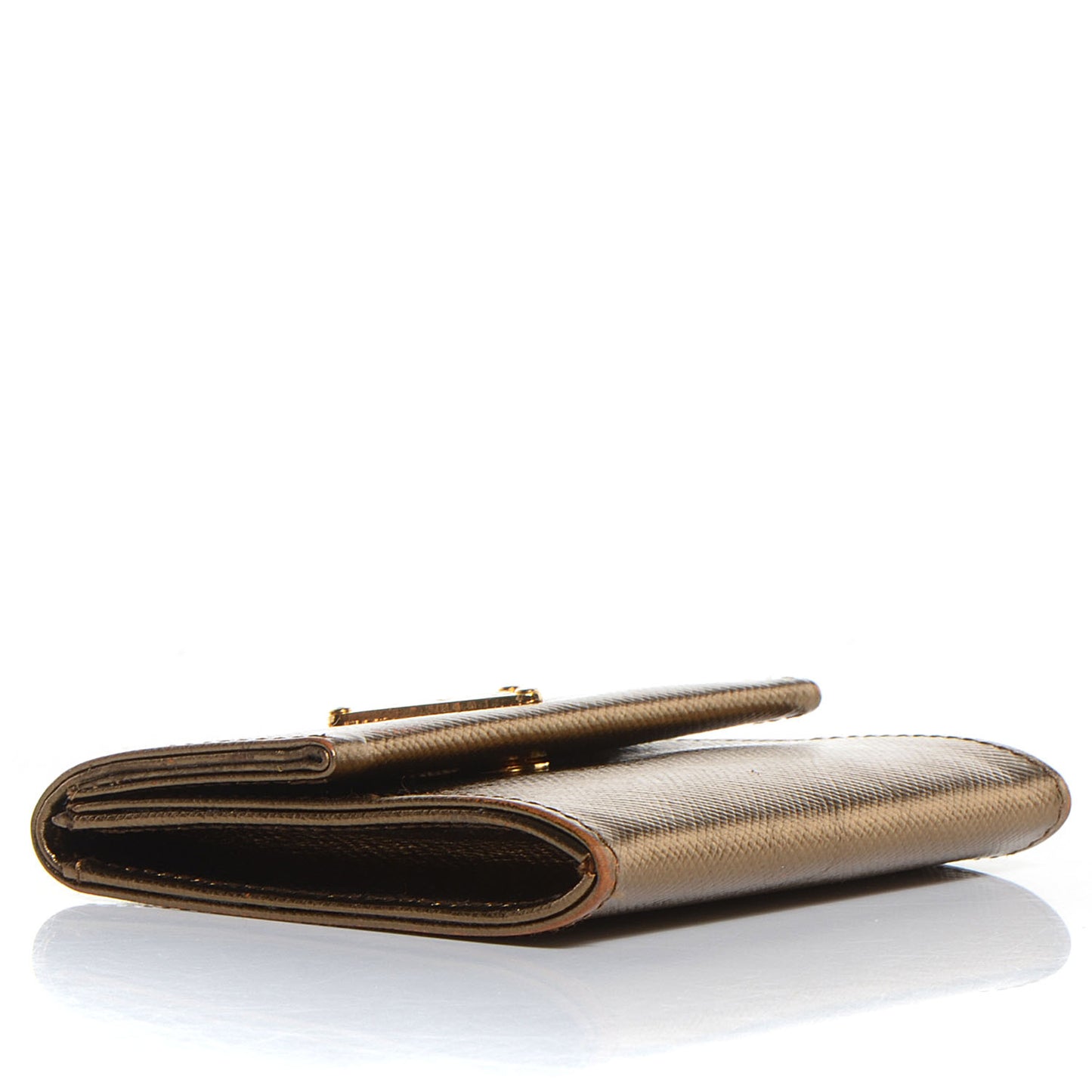 Saffiano Coin Purse Bronzo