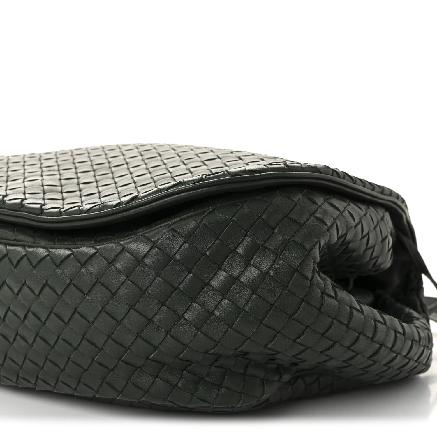 Bottega Veneta Nappa Intrecciato Messenger Bag Green 9 of 9