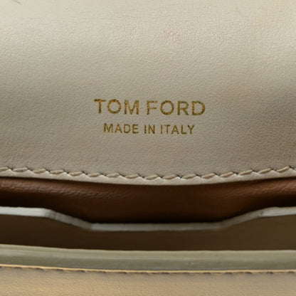 Tom Ford Calfskin Small Natalia Chain Bag White 6 of 11