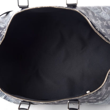 Louis Vuitton Savane Monogram Lion Chapman Keepall Bandouliere 55 Encre 7 of 12